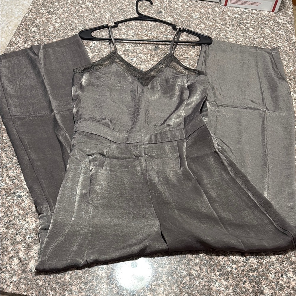 Sugar Lips Elegant Gray Women's Jumpsuit